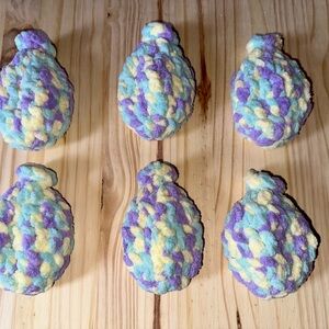 Handmade Crochet Water Balloons - Set of 6 - Easter Egg